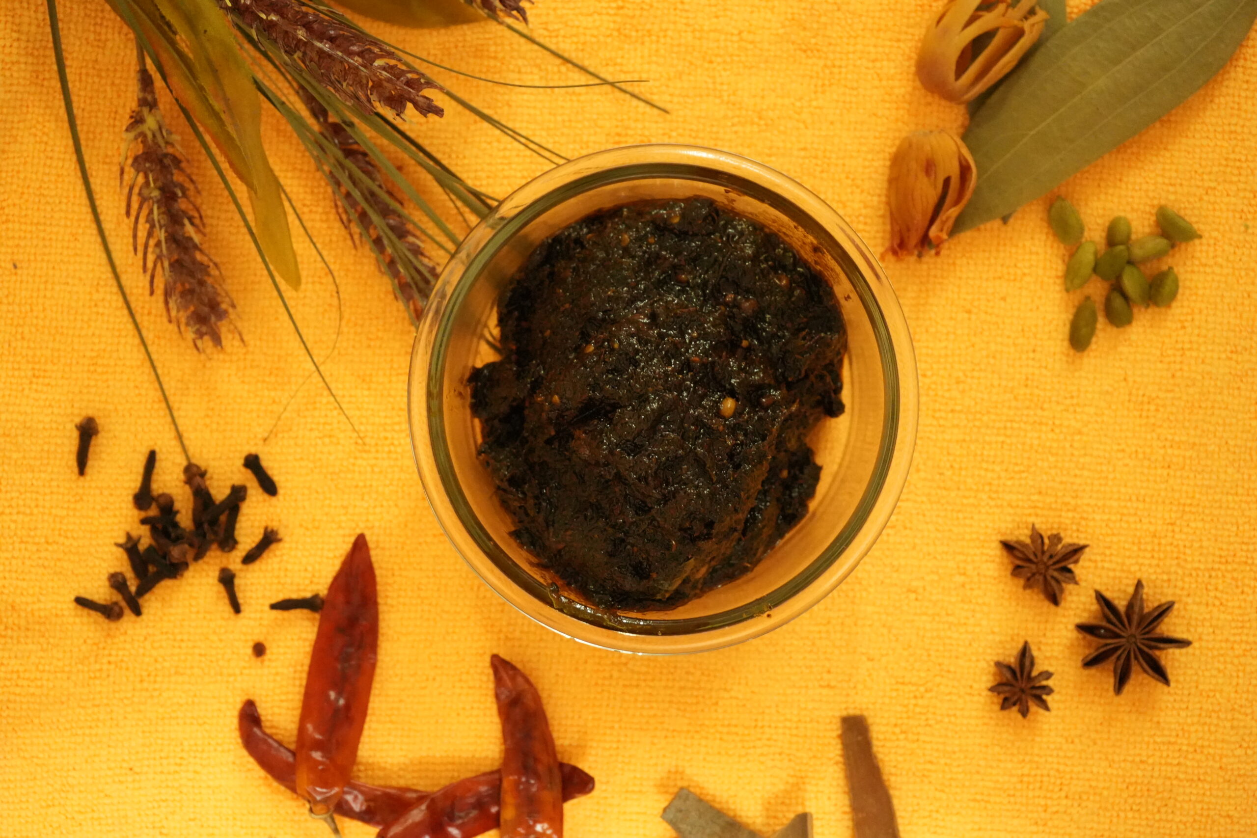 sorrel leaf pickle (gongura) sorrel leaf pickle (gongura)