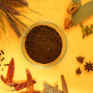 spicy curry leaf powder (karivepaku karam podi)