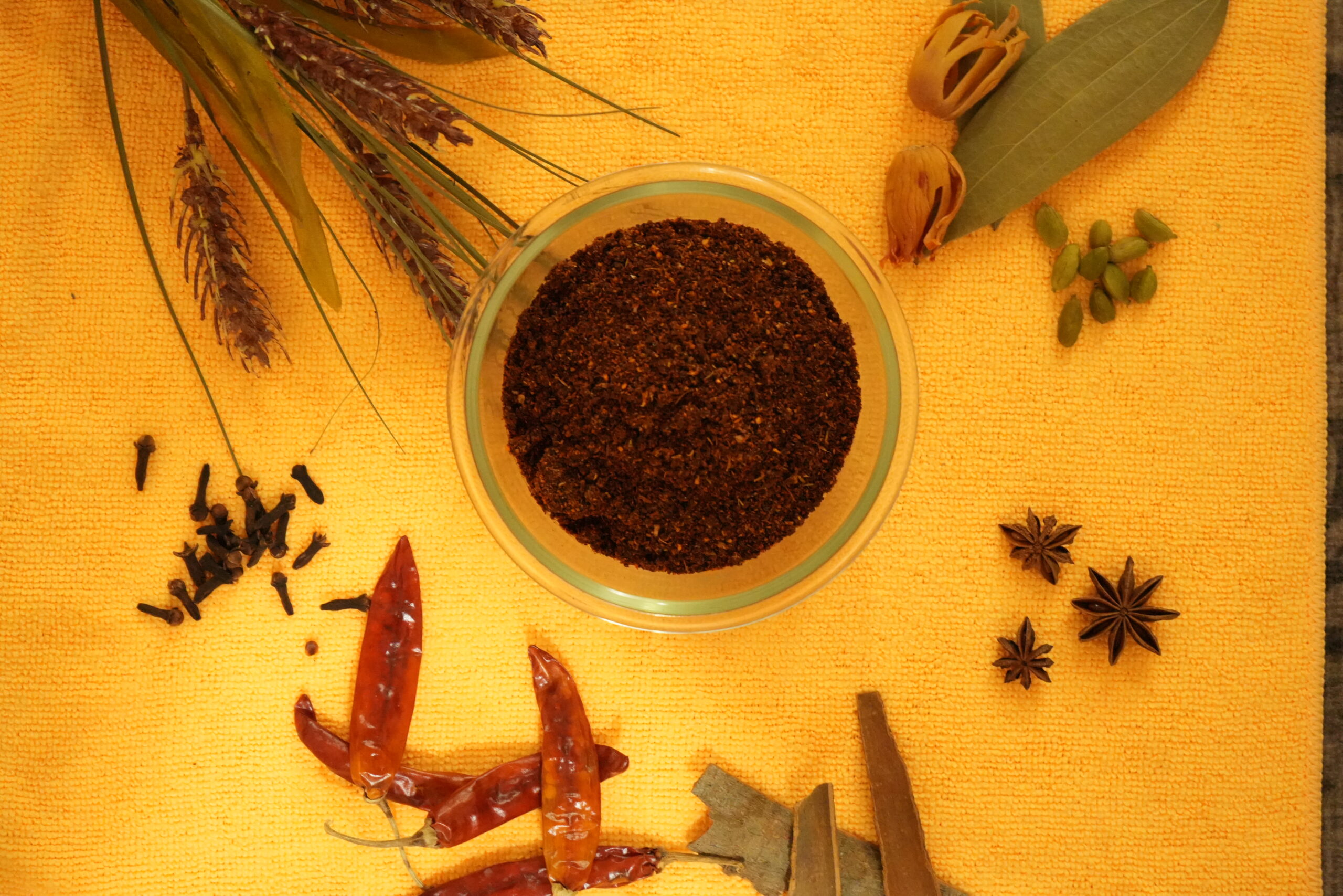 spicy black powder (nalla karam podi) spicy black powder (nalla karam podi)