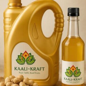 cold pressed groundnut oil (verusenaga nune)