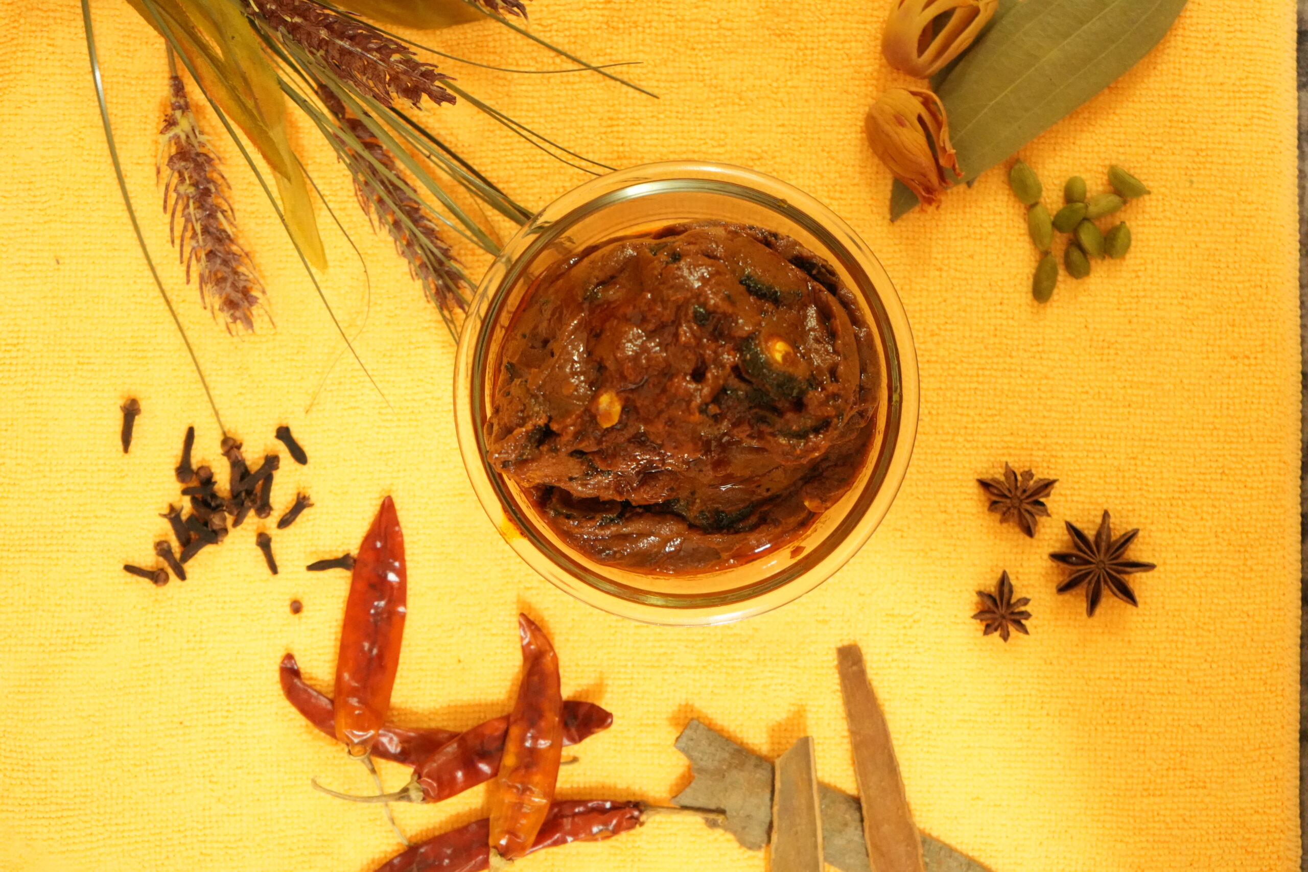 bitter gourd pickle (kakarakaya) bitter gourd pickle (kakarakaya)