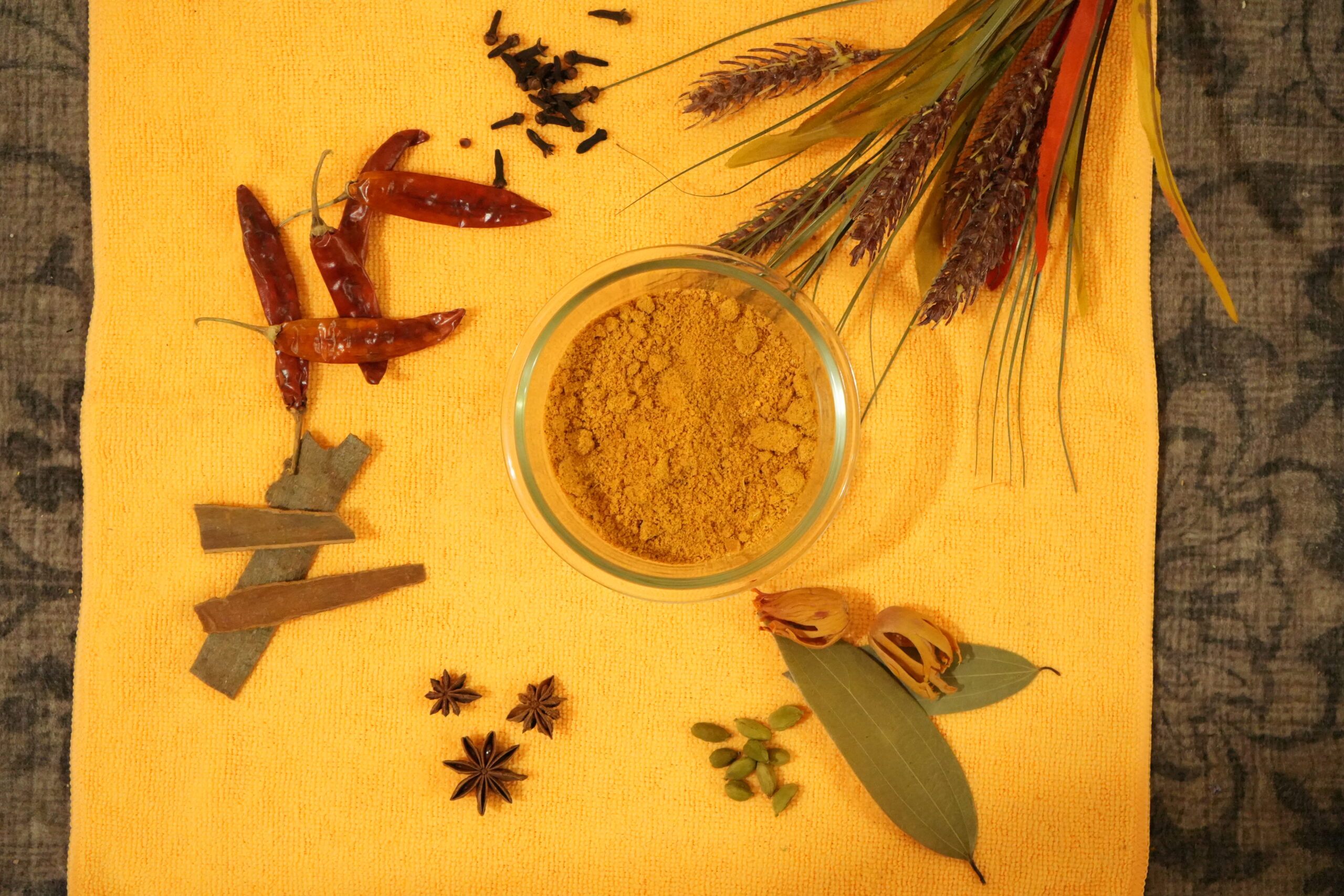 spicy lentil powder (idli karam podi) spicy lentil powder (idli karam podi)